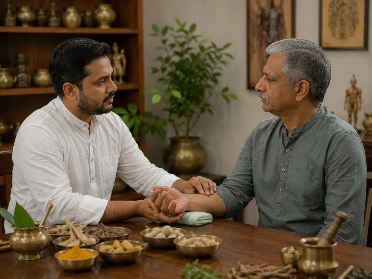 Ayurvedic consultation for cardiac, metabolic and neurological concerns
